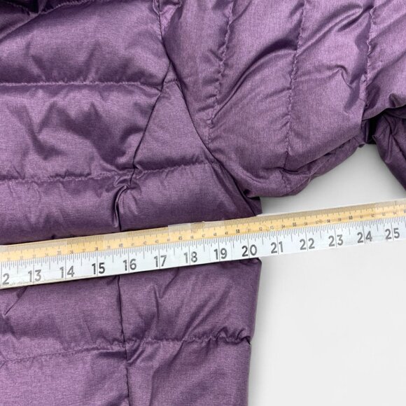 Eddie Bauer Women's 650 EB Down Cirruslite Hooded Purple Winter Puffer Jacket M - Picture 12 of 15